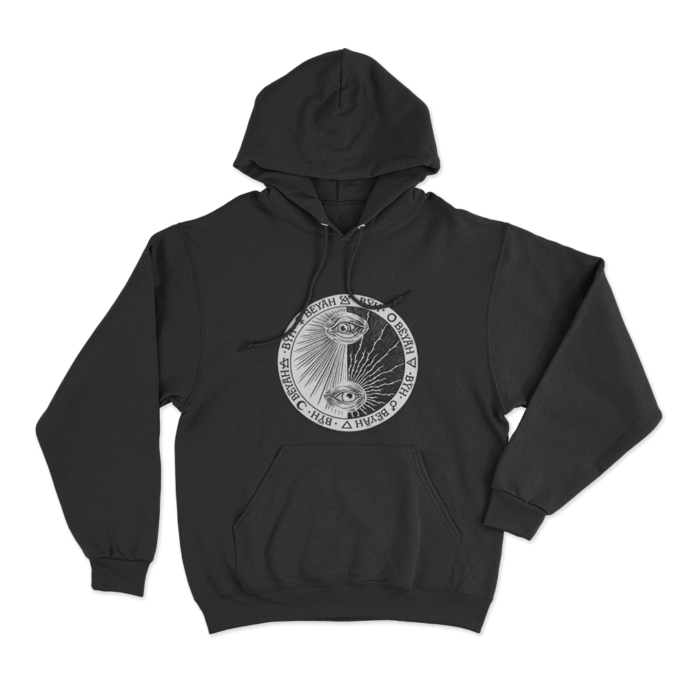 Beyah All Seeing Eye Seal Unisex Hoodie Black Beyah All Seeing Eye Seal Unisex Hoodie Black
