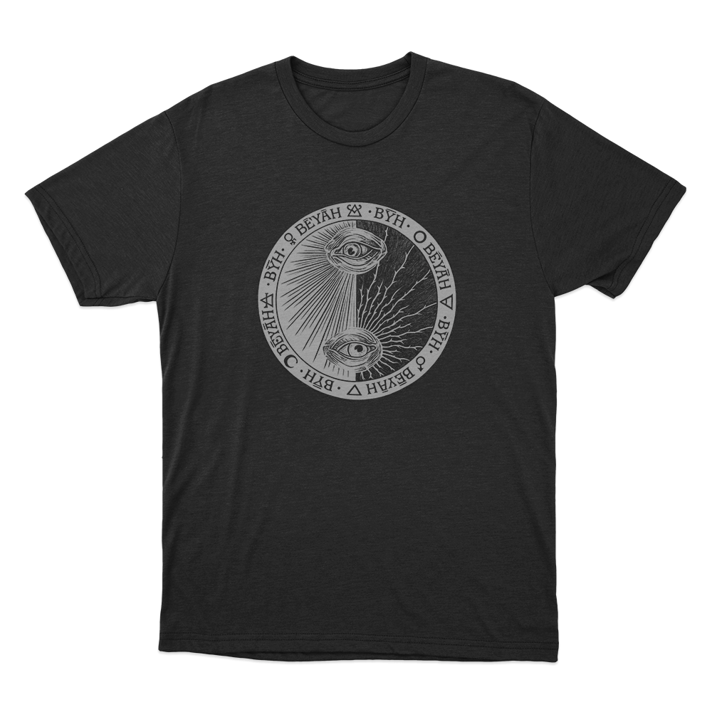Beyah All Seeing Eye Seal Unisex T Shirt Black Beyah All Seeing Eye Seal Unisex T Shirt Black